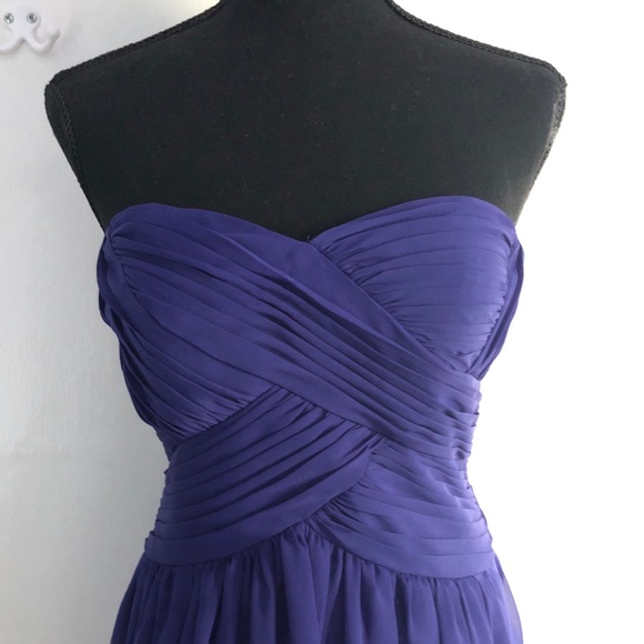 Long violet dress - Picture 2 of 4
